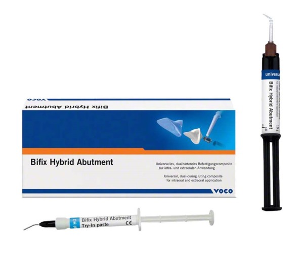 Bifix Hybrid Abutment Siringa da 10 g col. Traslucente